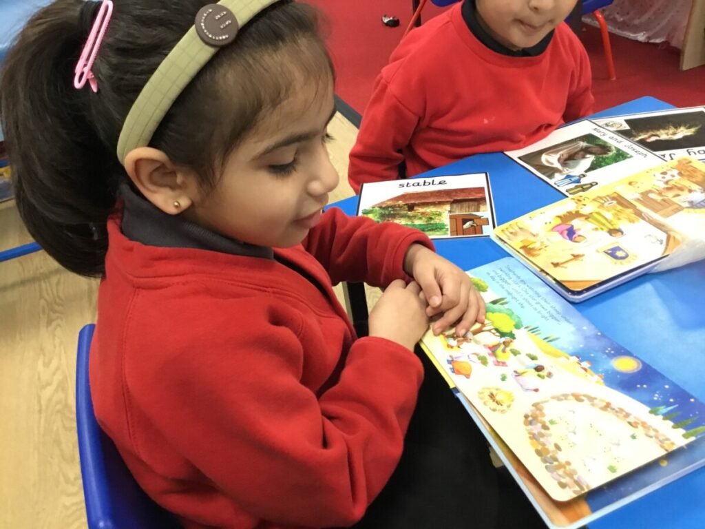 Today we have been talking about what we can see in our story and ...