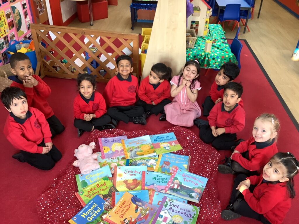 Today we celebrated World Book Day ! We love to share books together ...